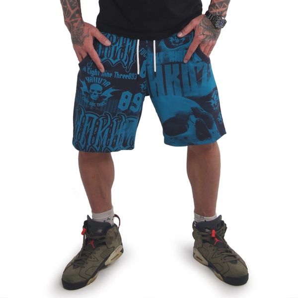 Metal System Allover Sweat Shorts